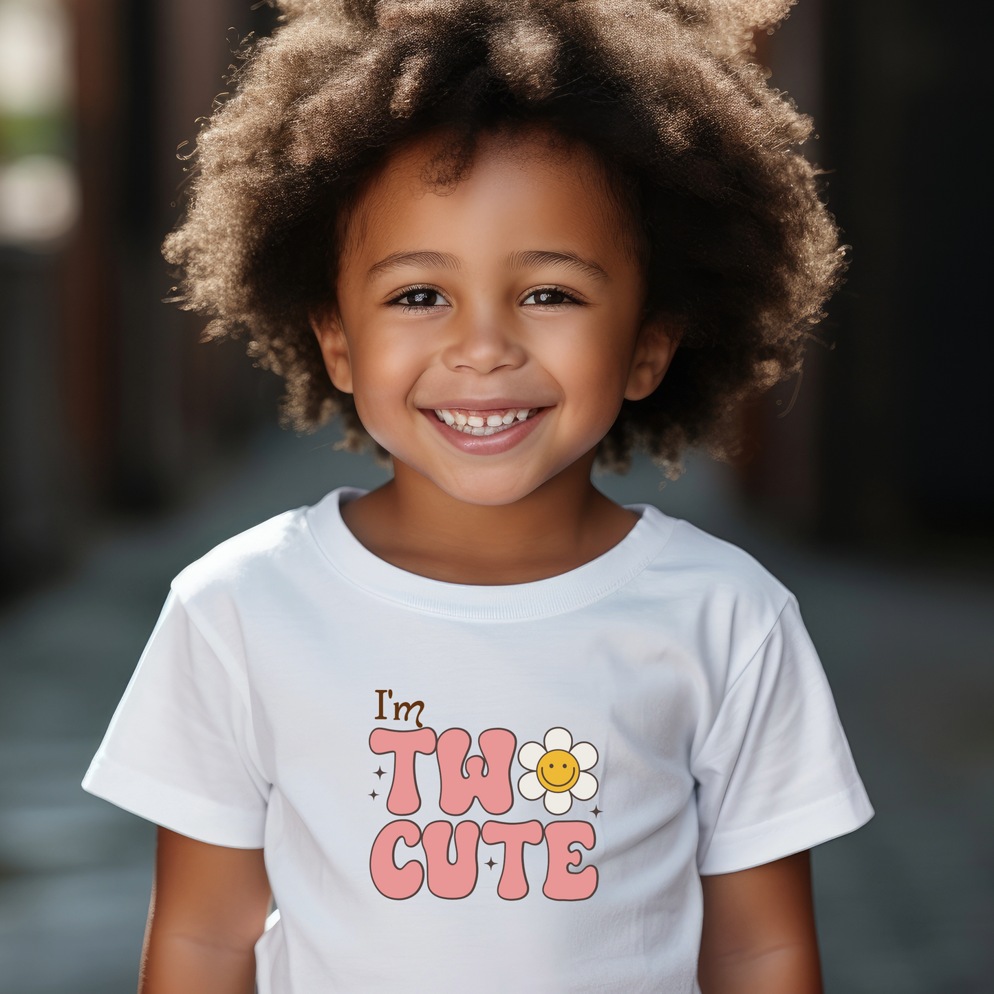 I'm Two Cute Birthday Shirts for Toddler Girls Birthday Party 2 years old