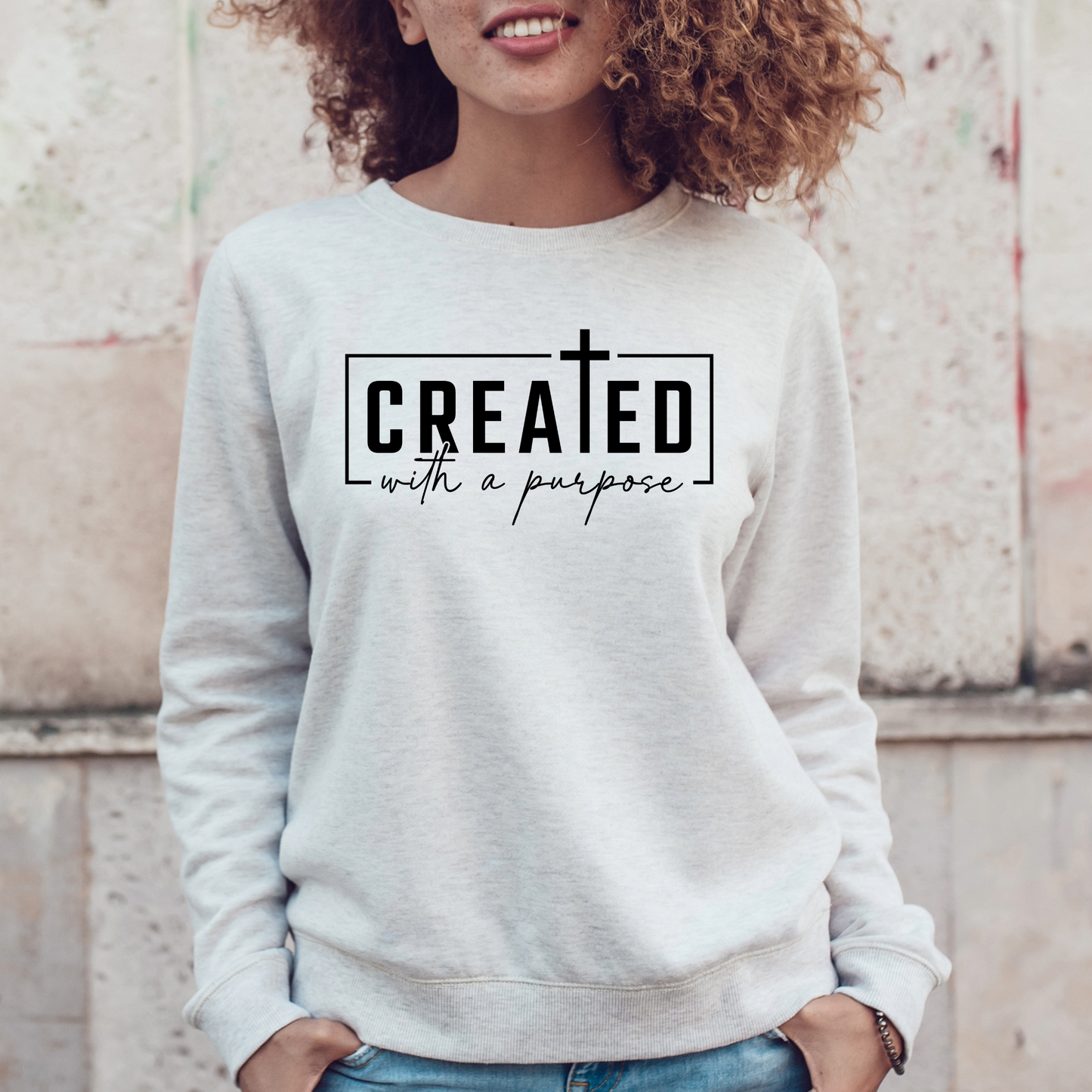 Religious Sweatshirt Hoodie | Unisex | SEC Apparel | Created with a Purpose