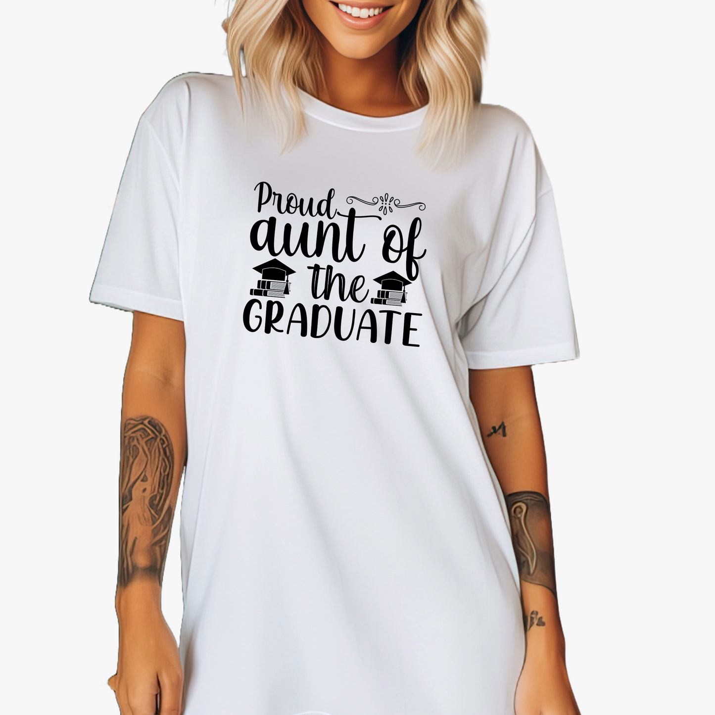 Graduation Graphic T Shirt| Unisex | Graduation Shirt| Proud Aunt of the Graduate