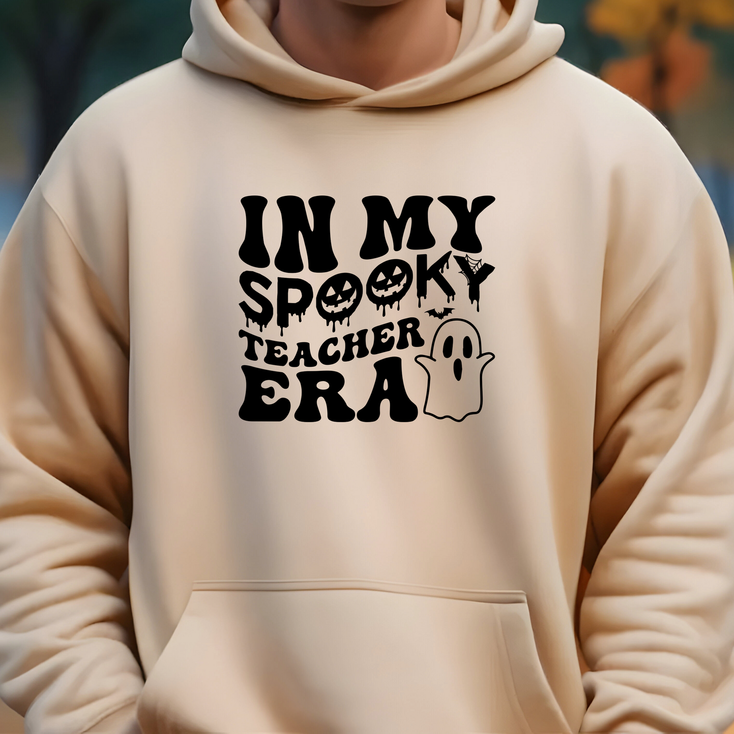 In My Spooky Teacher Era Shirt | Crew neck | V Neck| Sweatshirt | Hoodie