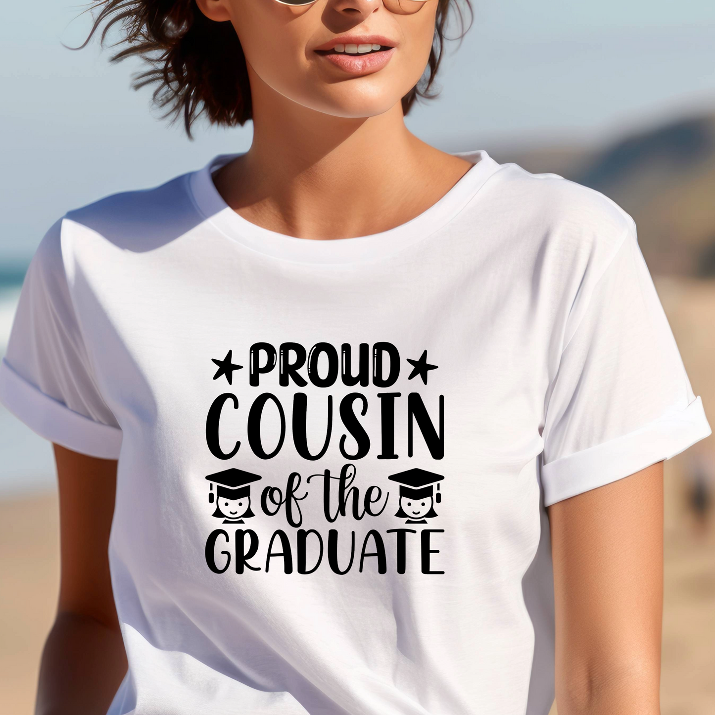 Graduation Graphic T Shirt| Unisex | Graduation Shirt| Proud Cousin of the Graduate