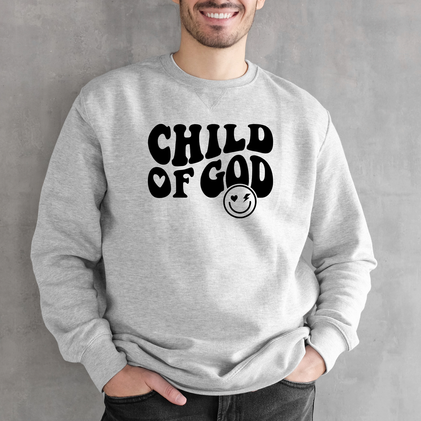 Religious Sweatshirt Hoodie | Unisex | SEC Apparel | Child of God