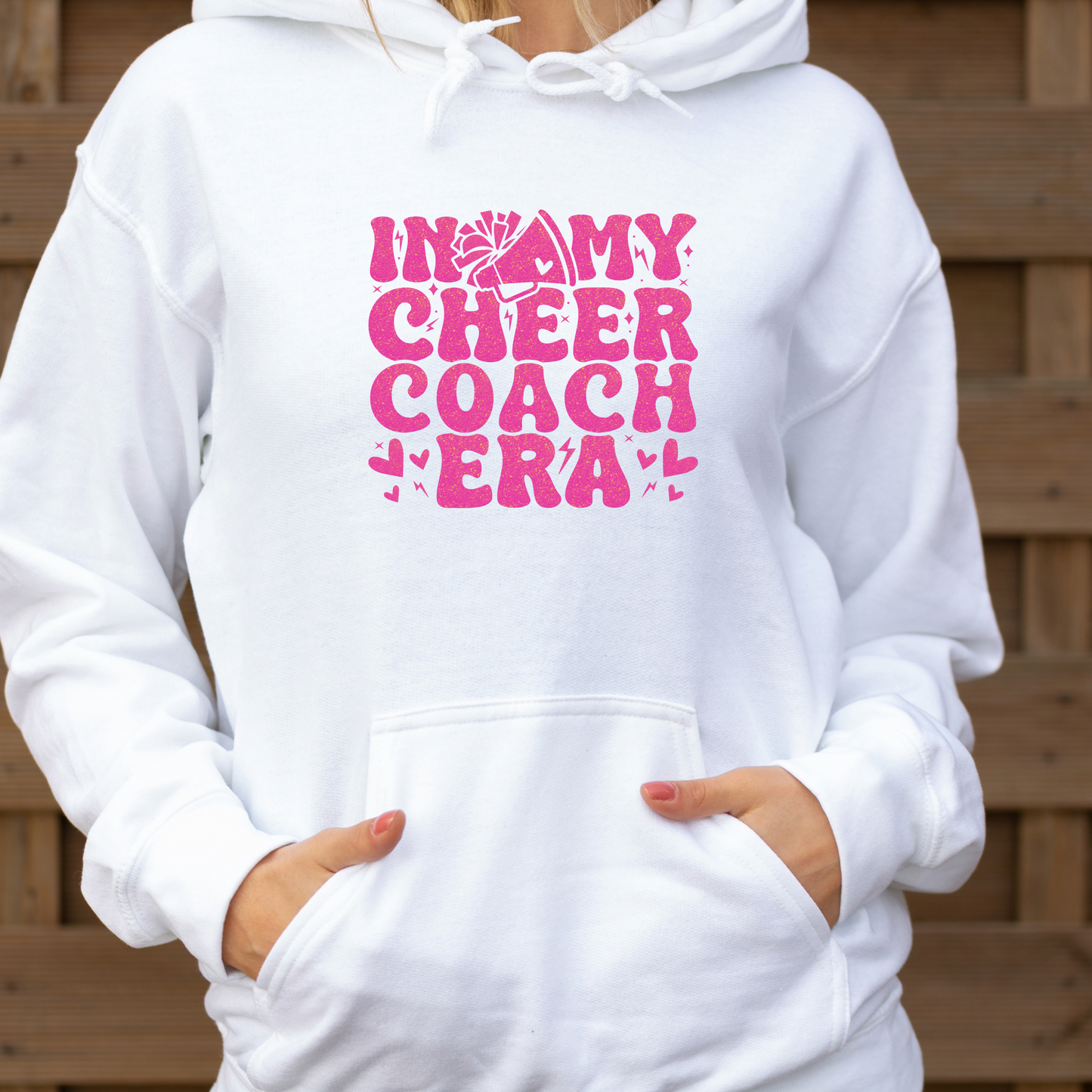 In My Cheer Coach Era Shirt | Crew neck | V Neck| Sweatshirt | Hoodie