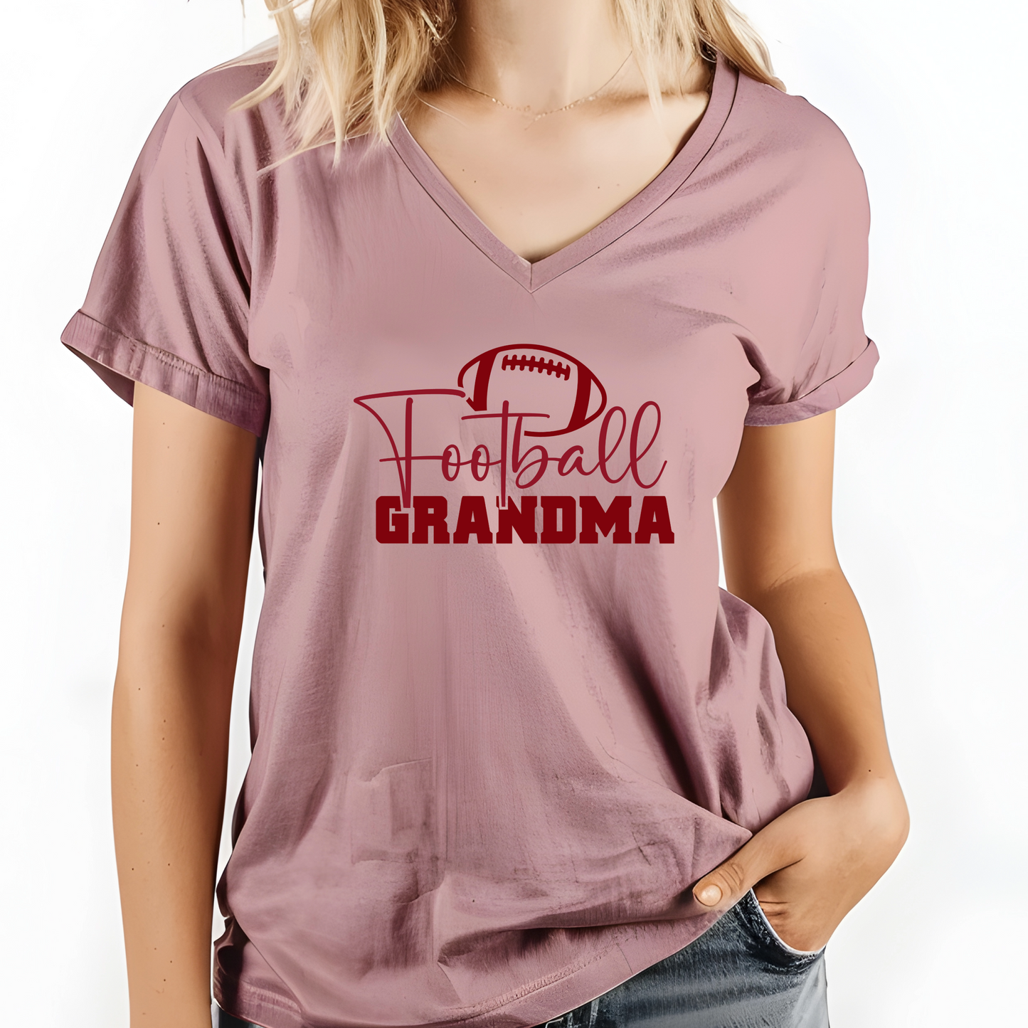 Football Grandma Shirt | Crew neck | V Neck| Sweatshirt | Hoodie | SEC Apparel