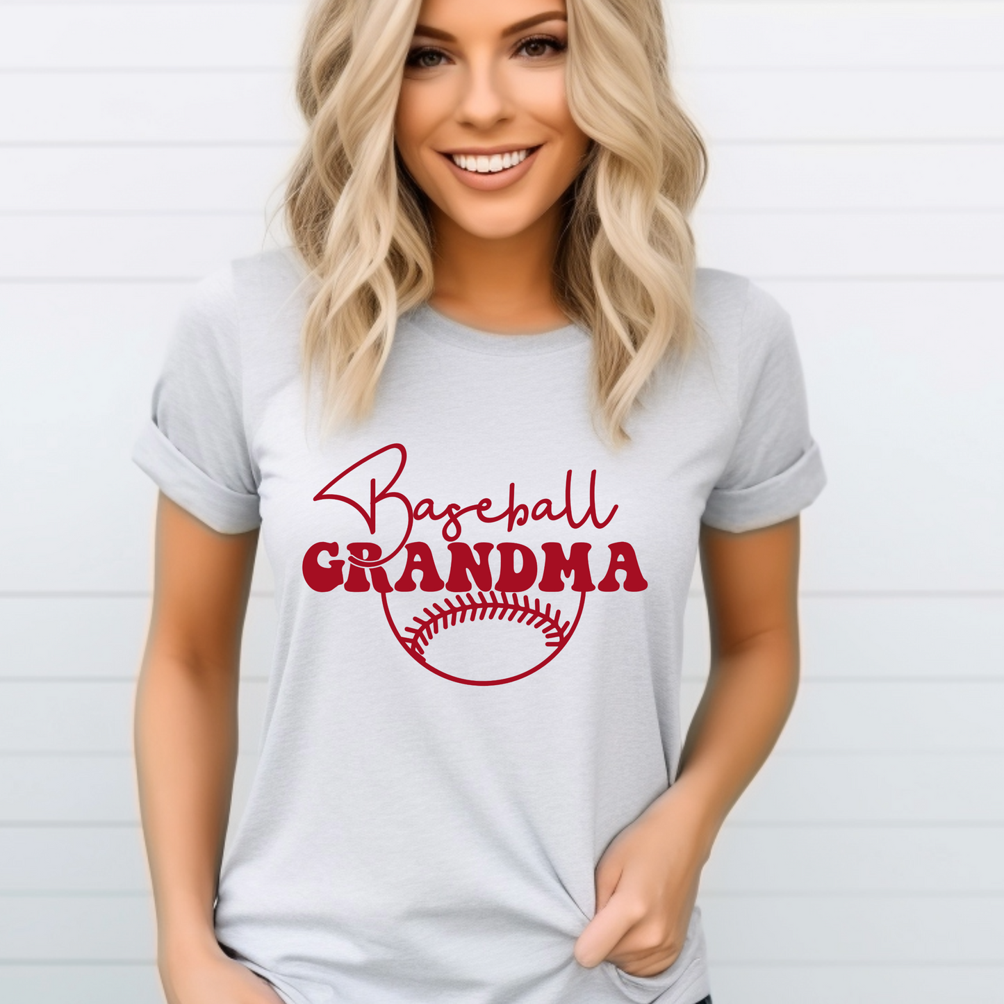 Baseball Grandma Shirt | Crew neck | V Neck| Sweatshirt | Hoodie | SEC Apparel 1