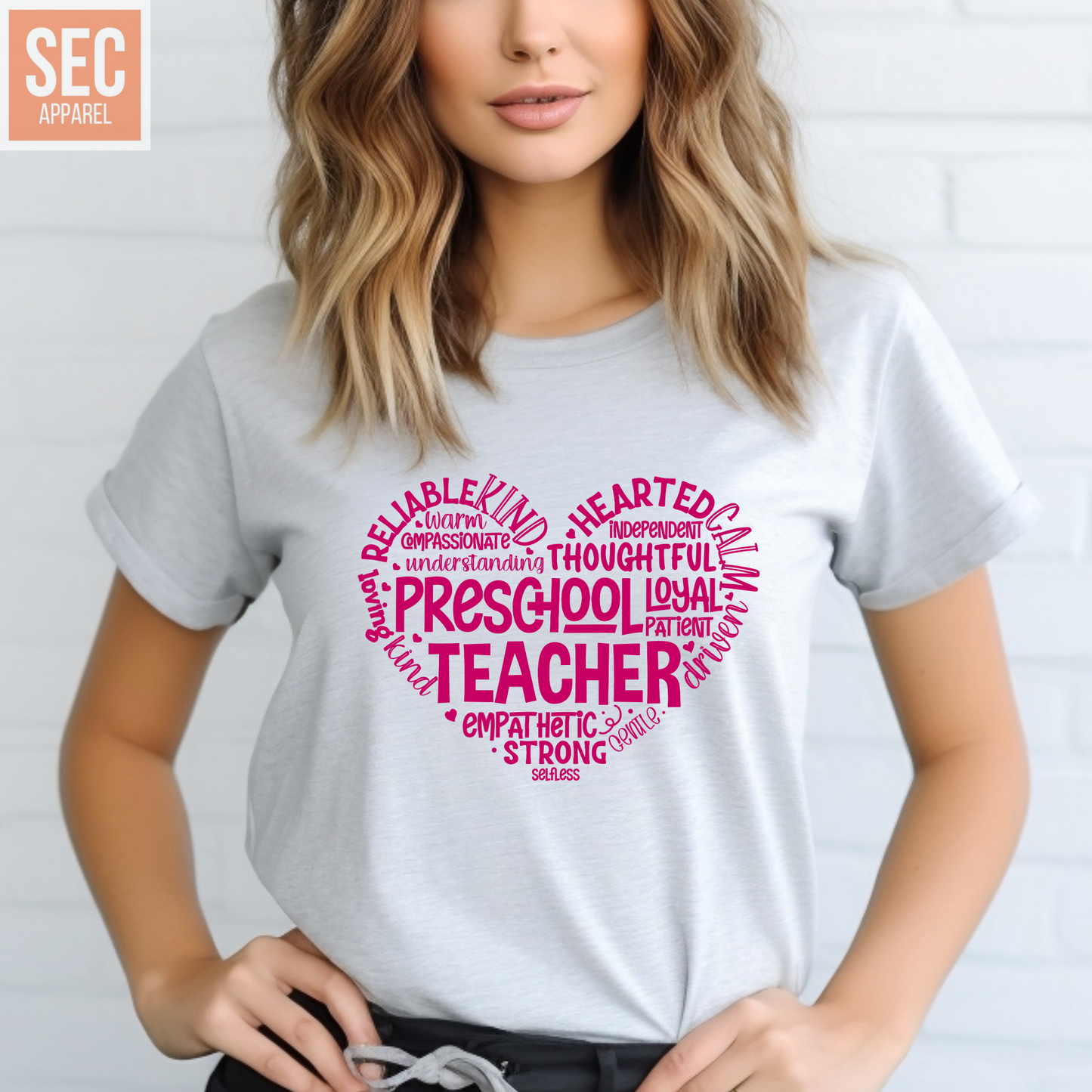 Pre School Teacher | Graphic T Shirts| Unisex | SEC Apparel