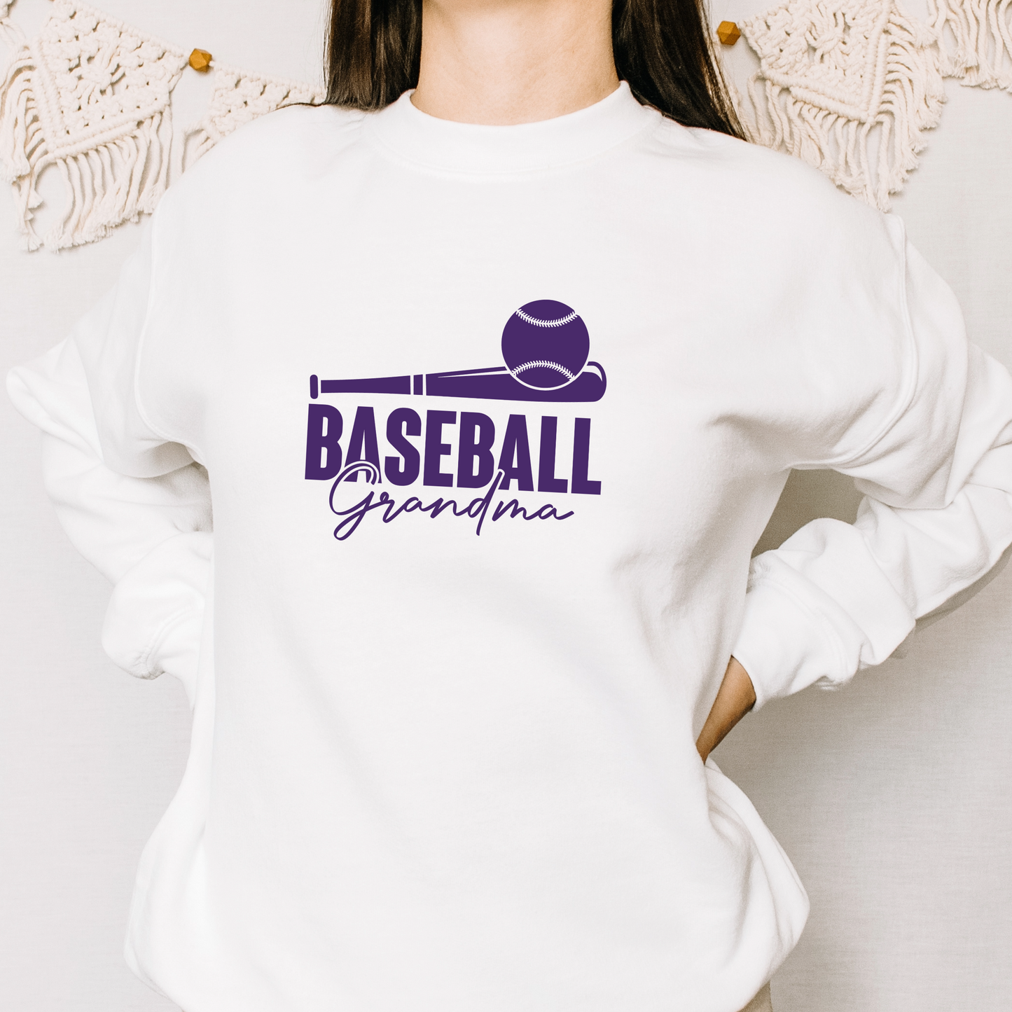 Baseball Grandma Shirt | Crew neck | V Neck| Sweatshirt | Hoodie | SEC Apparel