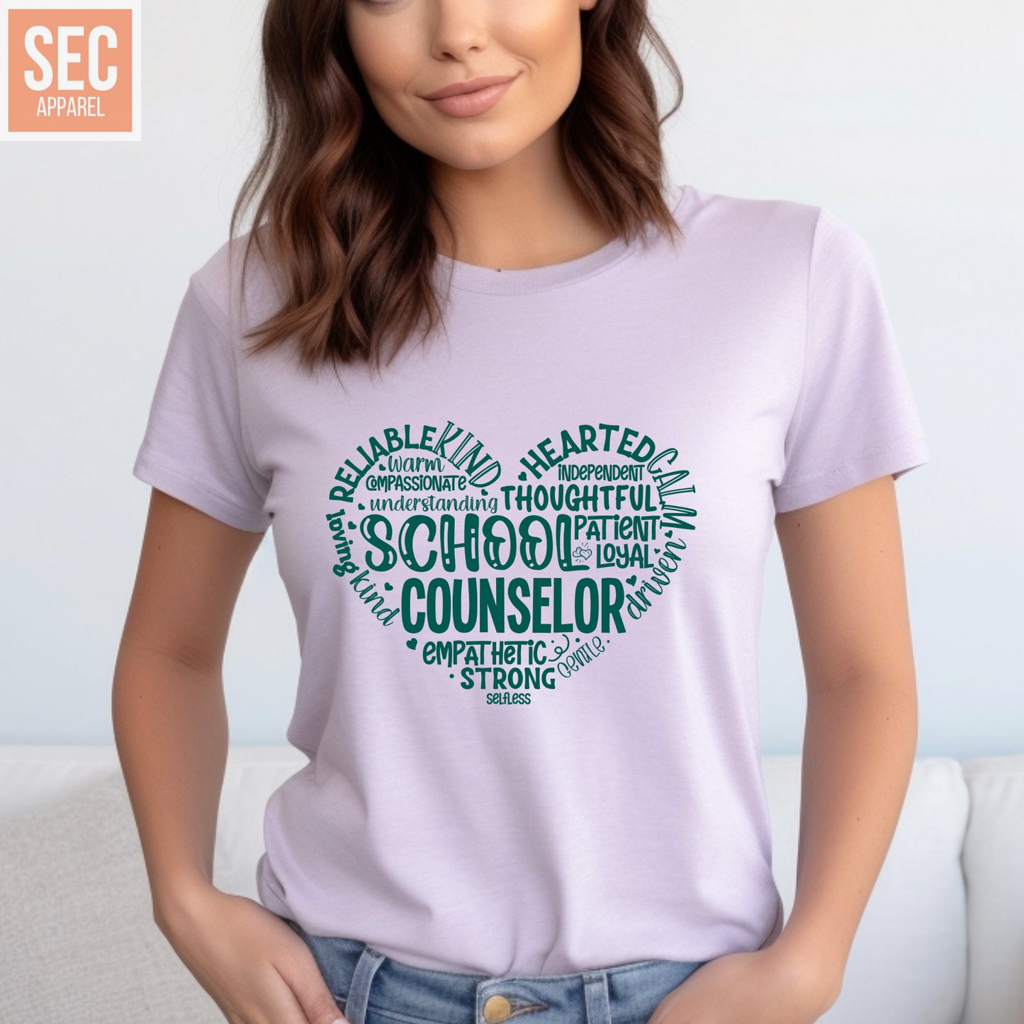 School Counselor | Graphic T Shirts| Unisex | SEC Apparel