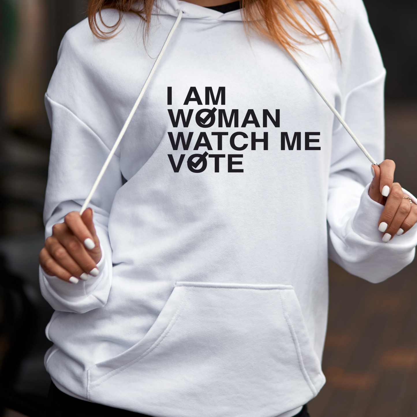 I am Woman Watch Me Vote Shirt | Crew neck | V Neck| Sweatshirt | Hoodie