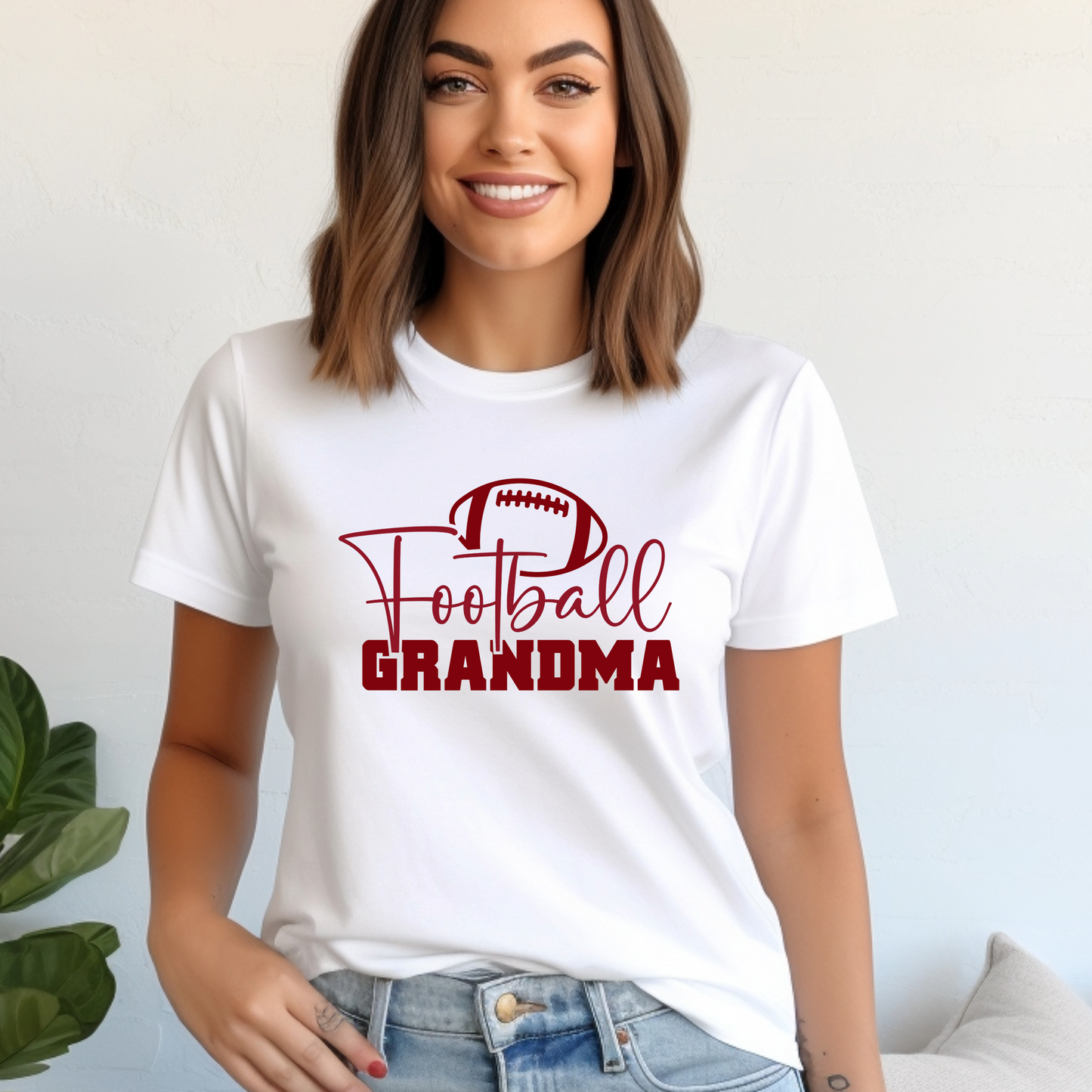 Football Grandma Shirt | Crew neck | V Neck| Sweatshirt | Hoodie | SEC Apparel