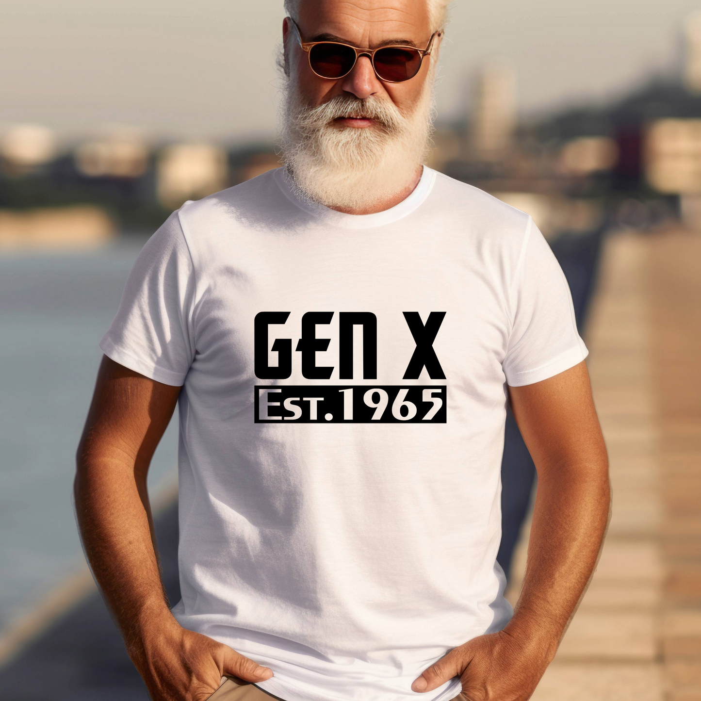 Generation X t-shirts | Crew neck | V Neck| Est. 1965 | SEC Apparel