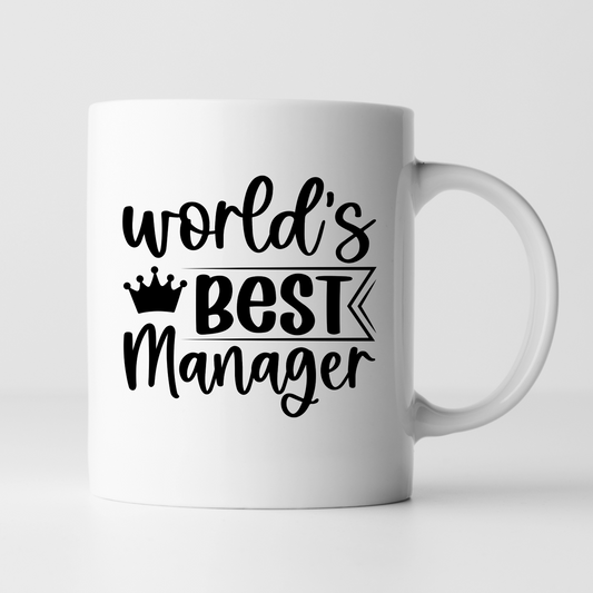 Funny Mugs -11oz Coffee Mug | Gifts | SEC Apparel | World's Best Manager