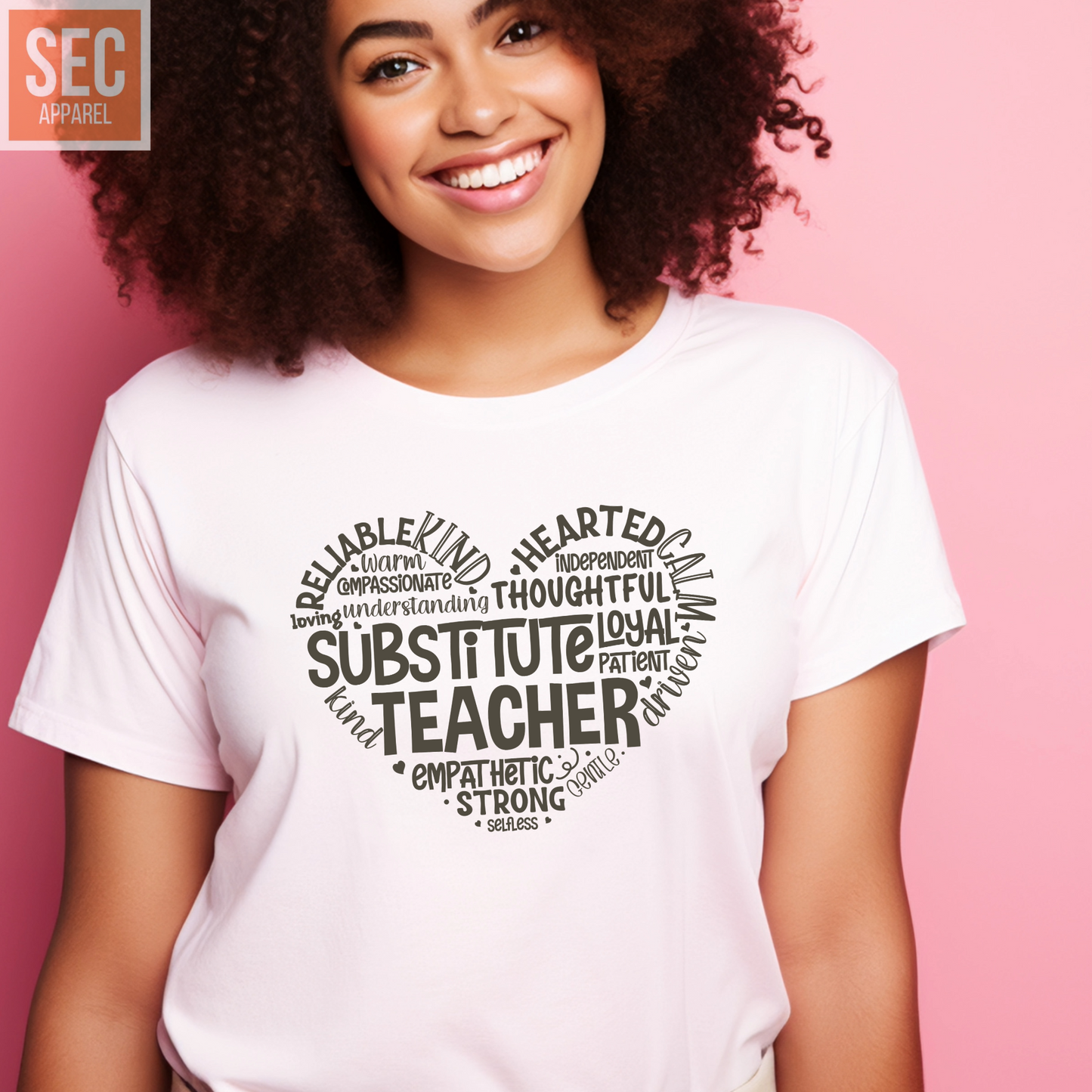 Substitute Teacher | Graphic T Shirts| Unisex | SEC Apparel