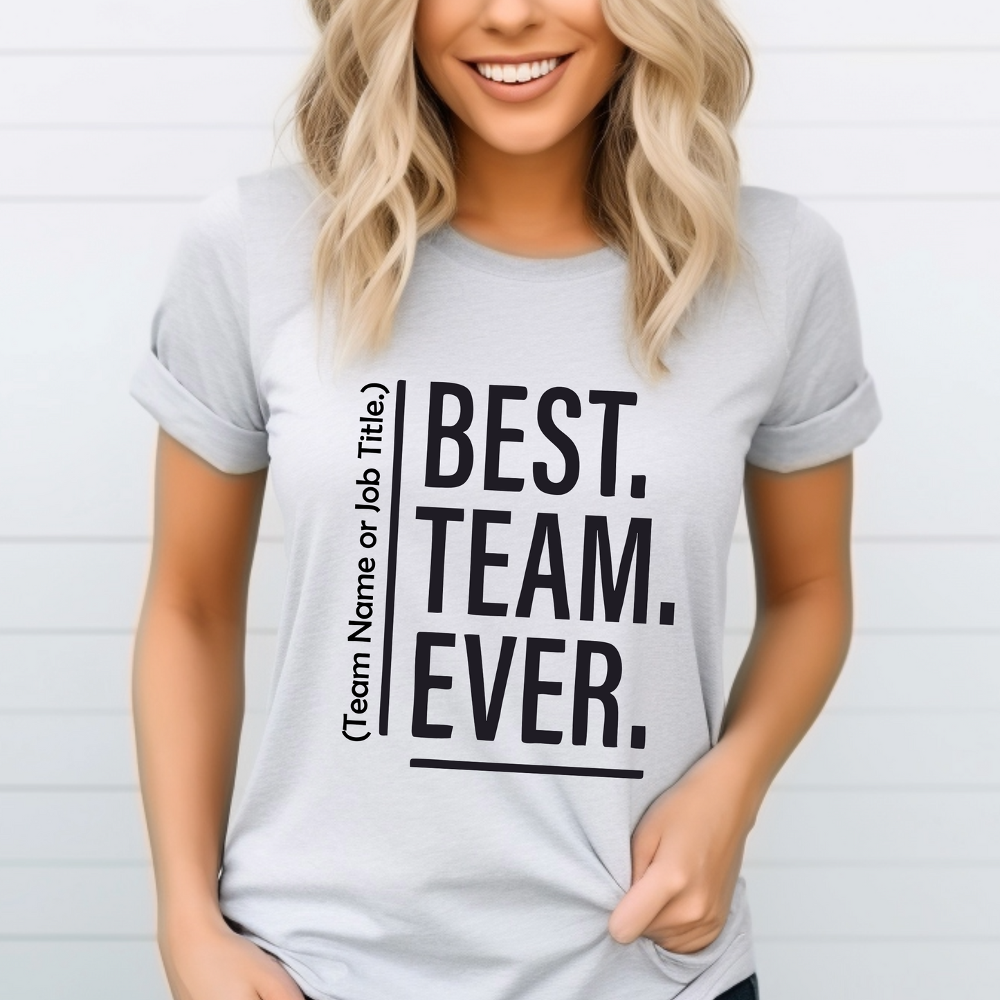 Personalized Custom Best Team Ever | Graphic T Shirts| Unisex | SEC Apparel