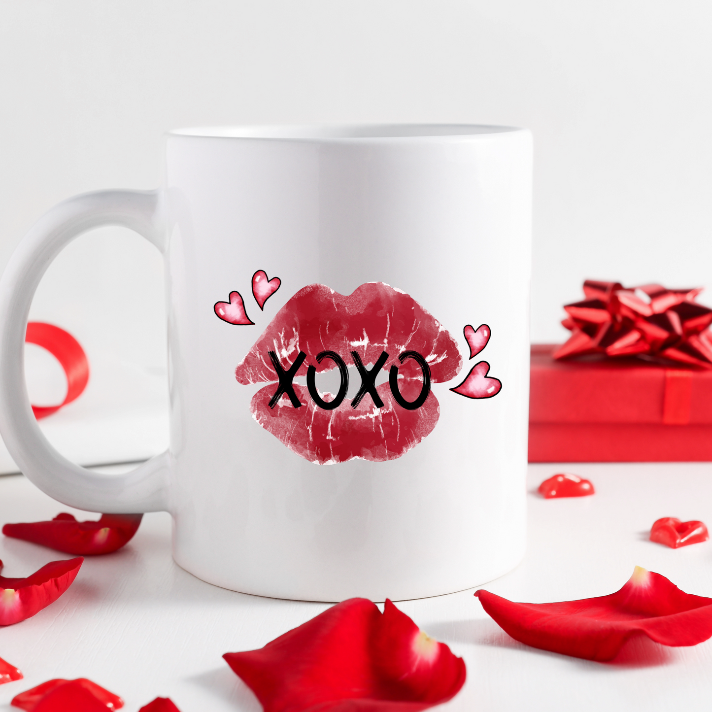 XOXO | Valentines Mugs-11oz Coffee Mug | Gifts | SEC Apparel