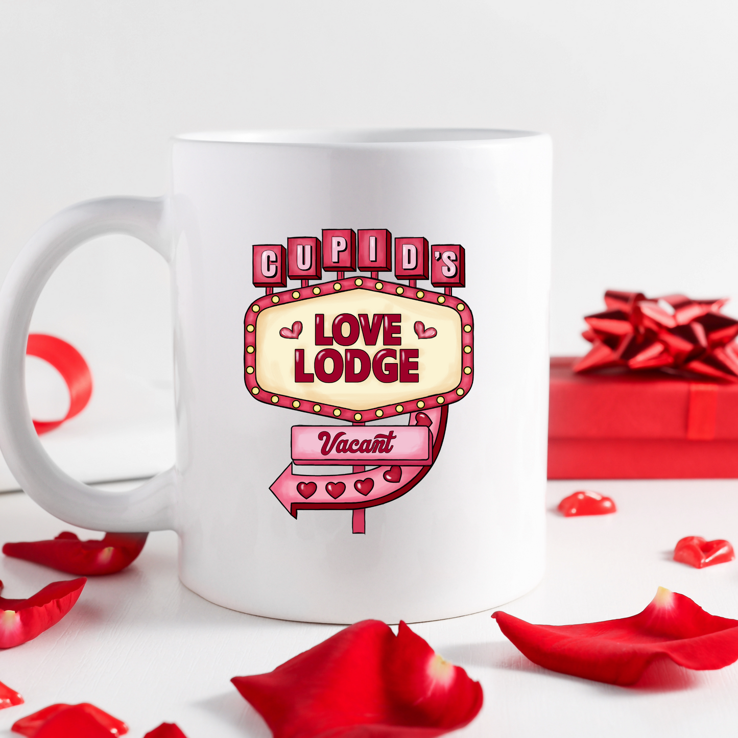 Love Lounge | Valentines Mugs-11oz Coffee Mug | Gifts | SEC Apparel