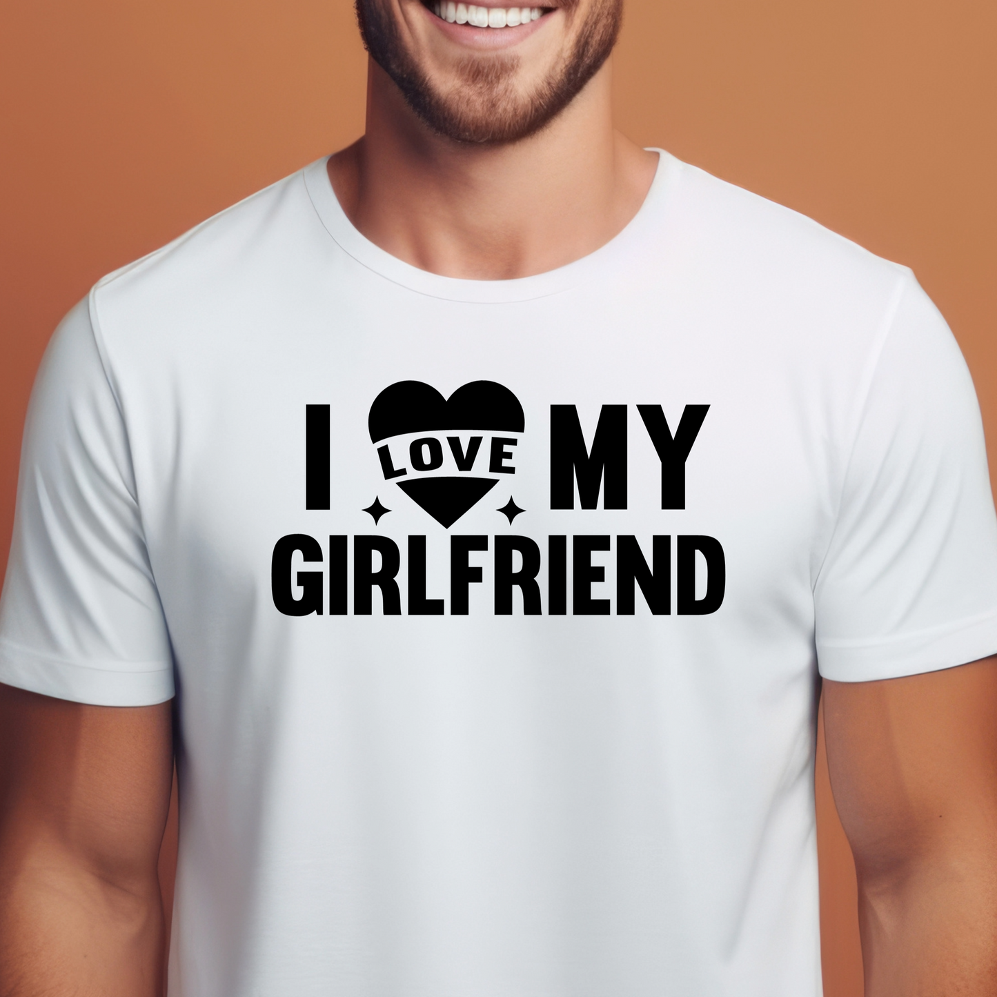 Valentine Graphic T Shirt| Unisex | Valentines Shirts | I Love my Girlfriend