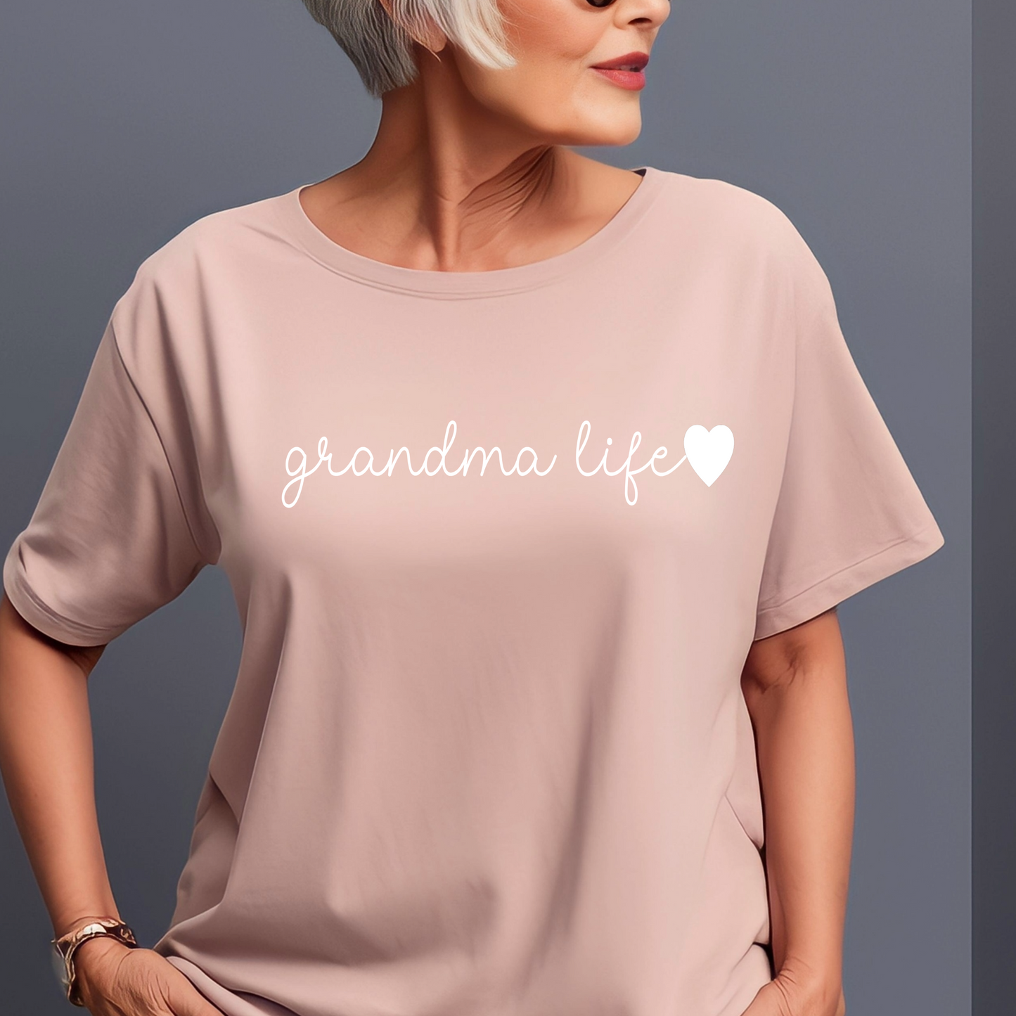 Grandma Life: The Sweetest Job with Perks (Comfortable T-Shirt) | Size range (S-3XL)| SEC Apparel