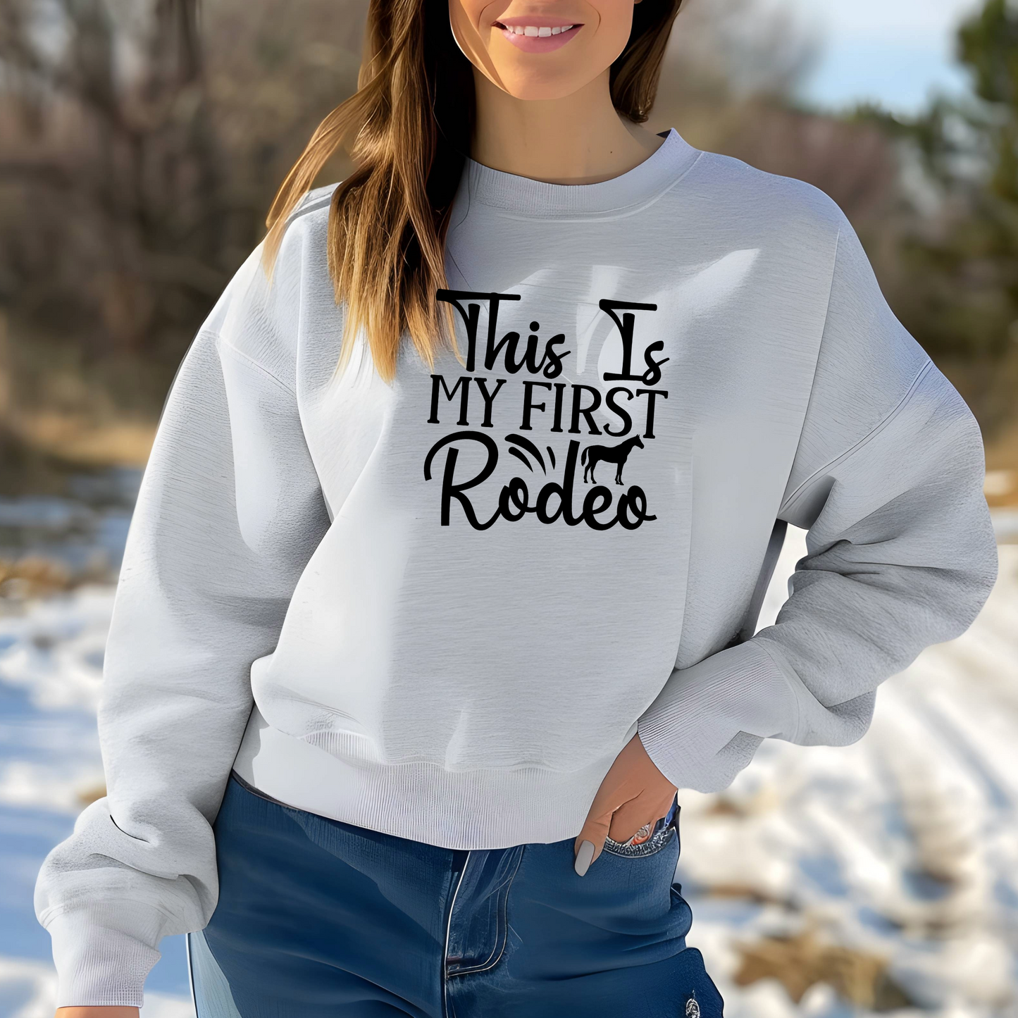 This is my first rodeo Shirt | Crew neck | V Neck| Sweatshirt | Hoodie