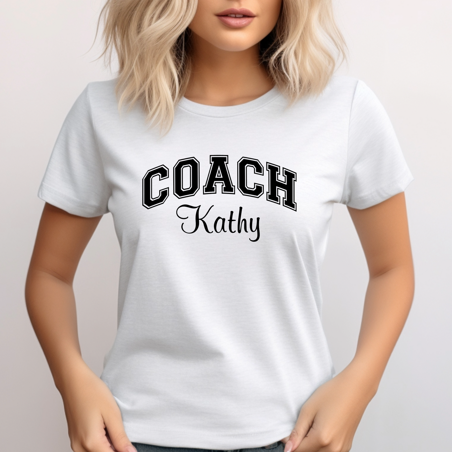 Personalized Custom Coach with Name | Graphic T Shirts| Unisex | SEC Apparel