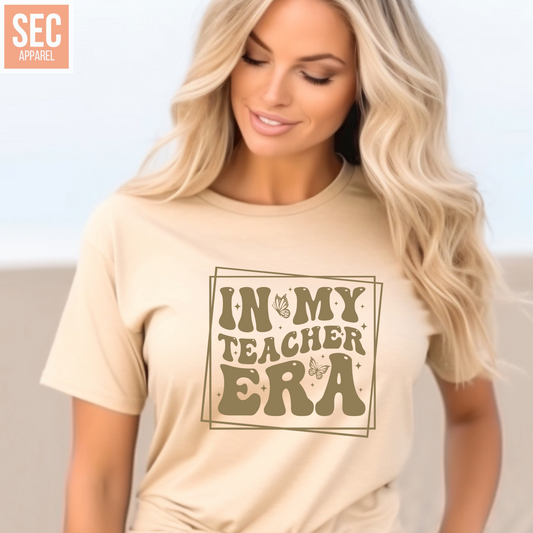 In My Teacher Era | Graphic T Shirts| Unisex | SEC Apparel