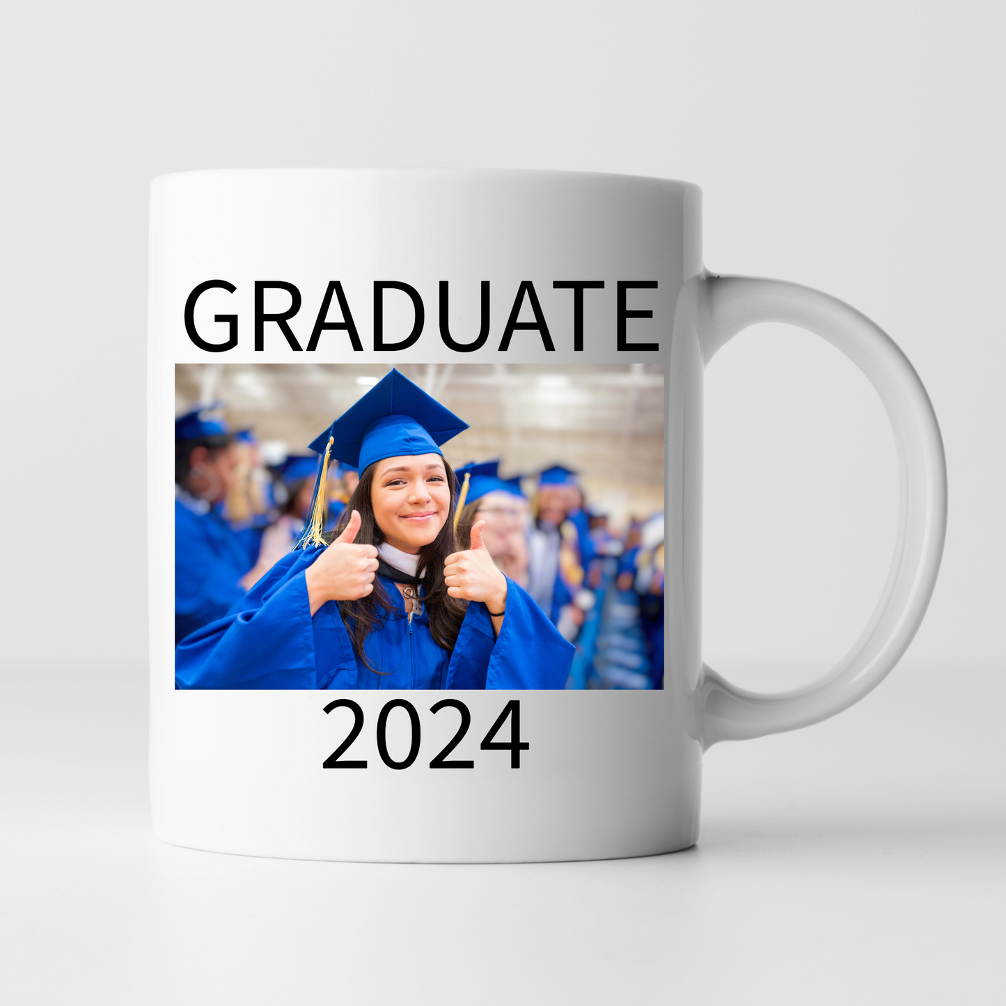 Custom Graduation Mug Personalized  With Picture Photo 11oz Cups Gifts by SEC Apparel