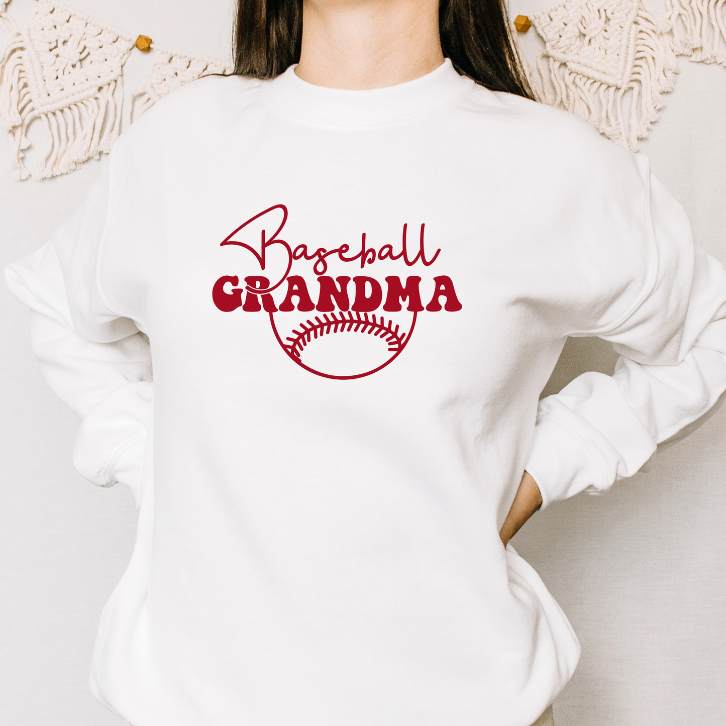 Baseball Grandma Shirt | Crew neck | V Neck| Sweatshirt | Hoodie | SEC Apparel 1