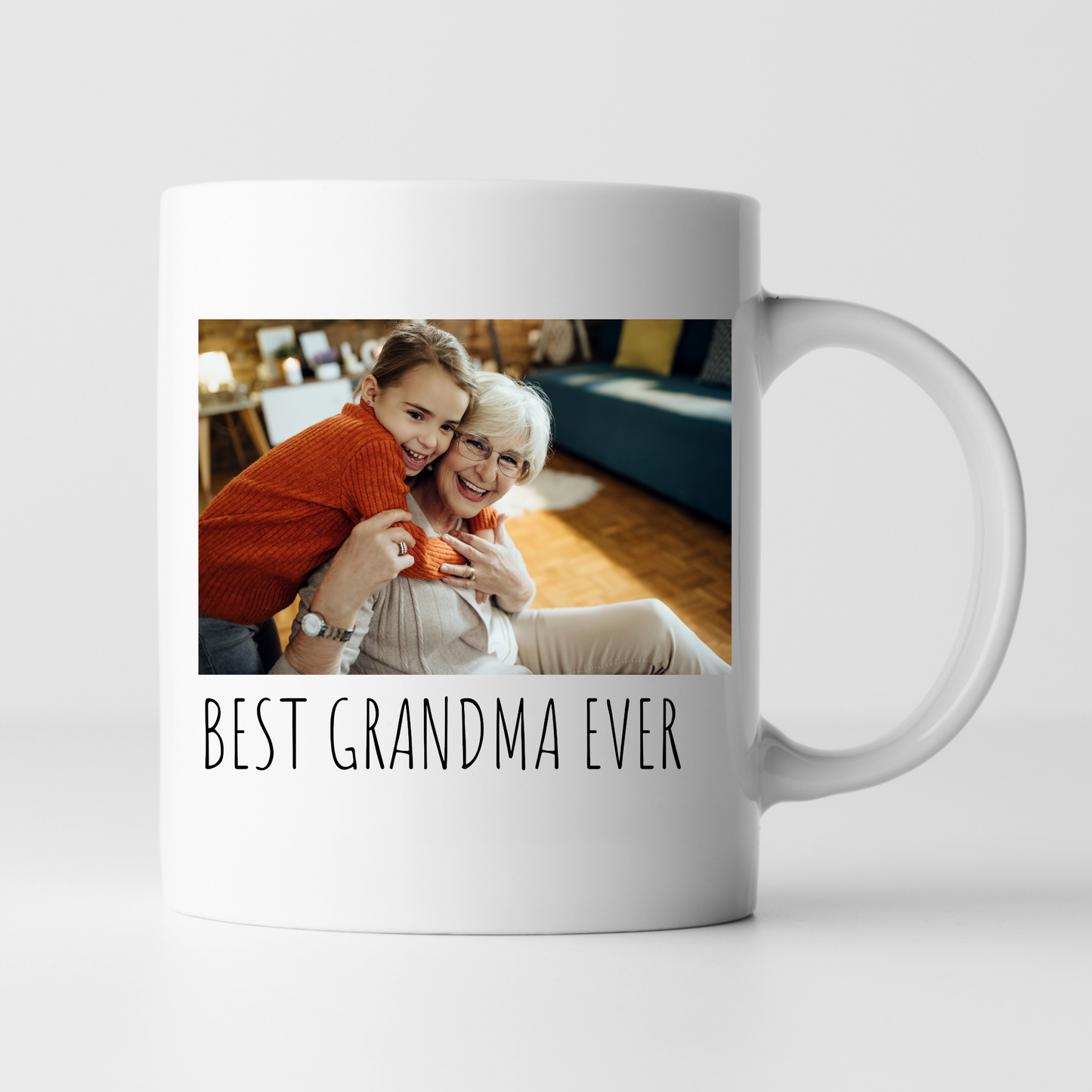 Custom Grandma Mothers Day Mug Personalized  With Picture Photo 11oz Cups Gifts by SEC Apparel