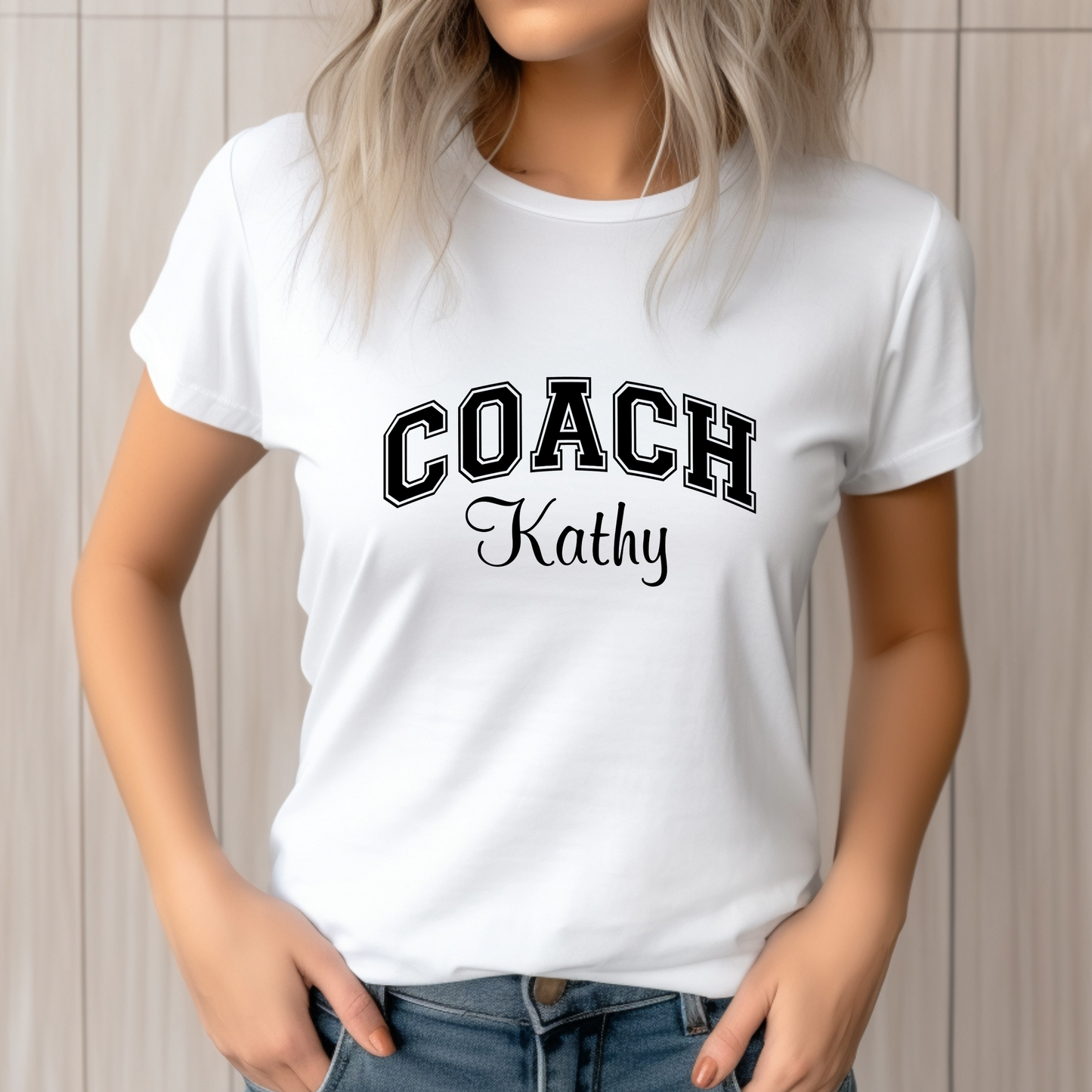 Personalized Custom Coach with Name | Graphic T Shirts| Unisex | SEC Apparel