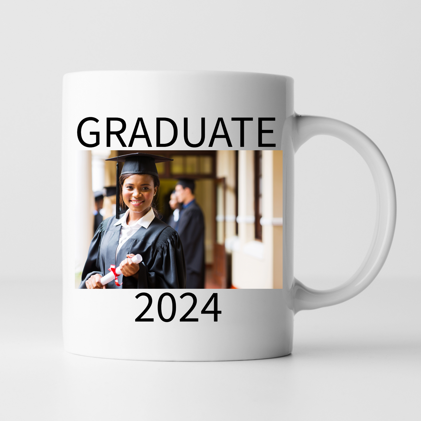 Custom Graduation Mug Personalized  With Picture Photo 11oz Cups Gifts by SEC Apparel