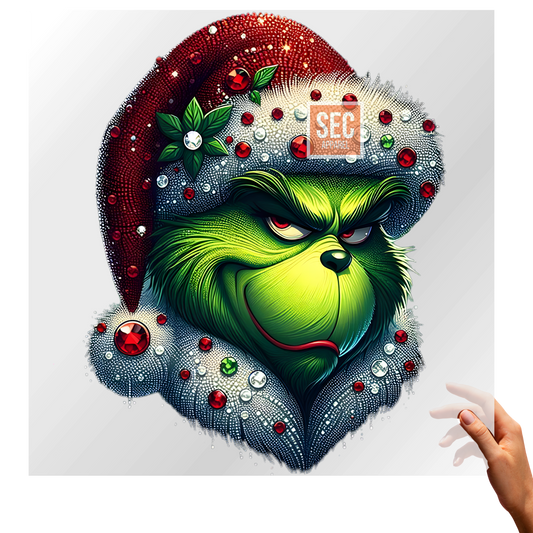 Grinch DTF Transfers Ready to Press | Christmas