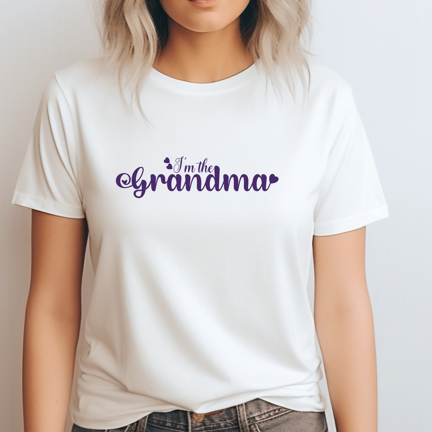 I'm the Grandma Shirt | Crew neck | V Neck| Sweatshirt | Hoodie | SEC Apparel