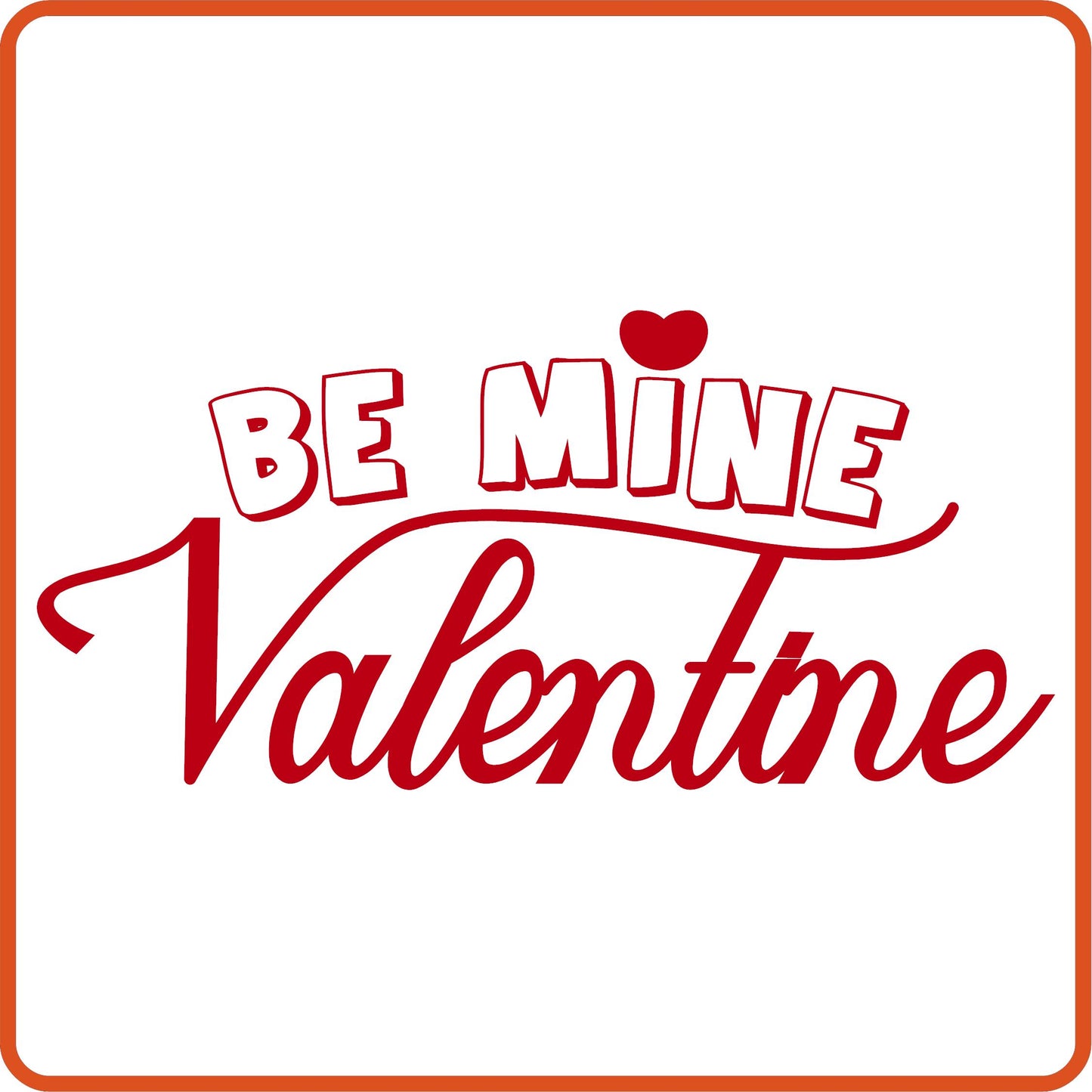 Valentine Iron On Decals Patches transfers vinyl  for shirts, clothing | SEC Apparel | Be Mine