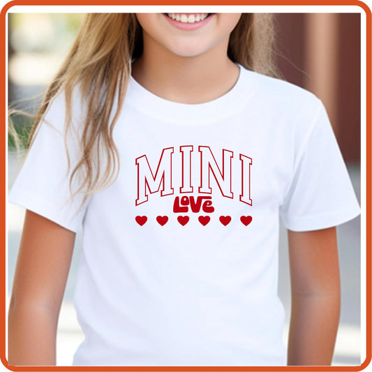 Valentine Graphic T Shirt| Unisex | Valentines Shirts | Mini Love