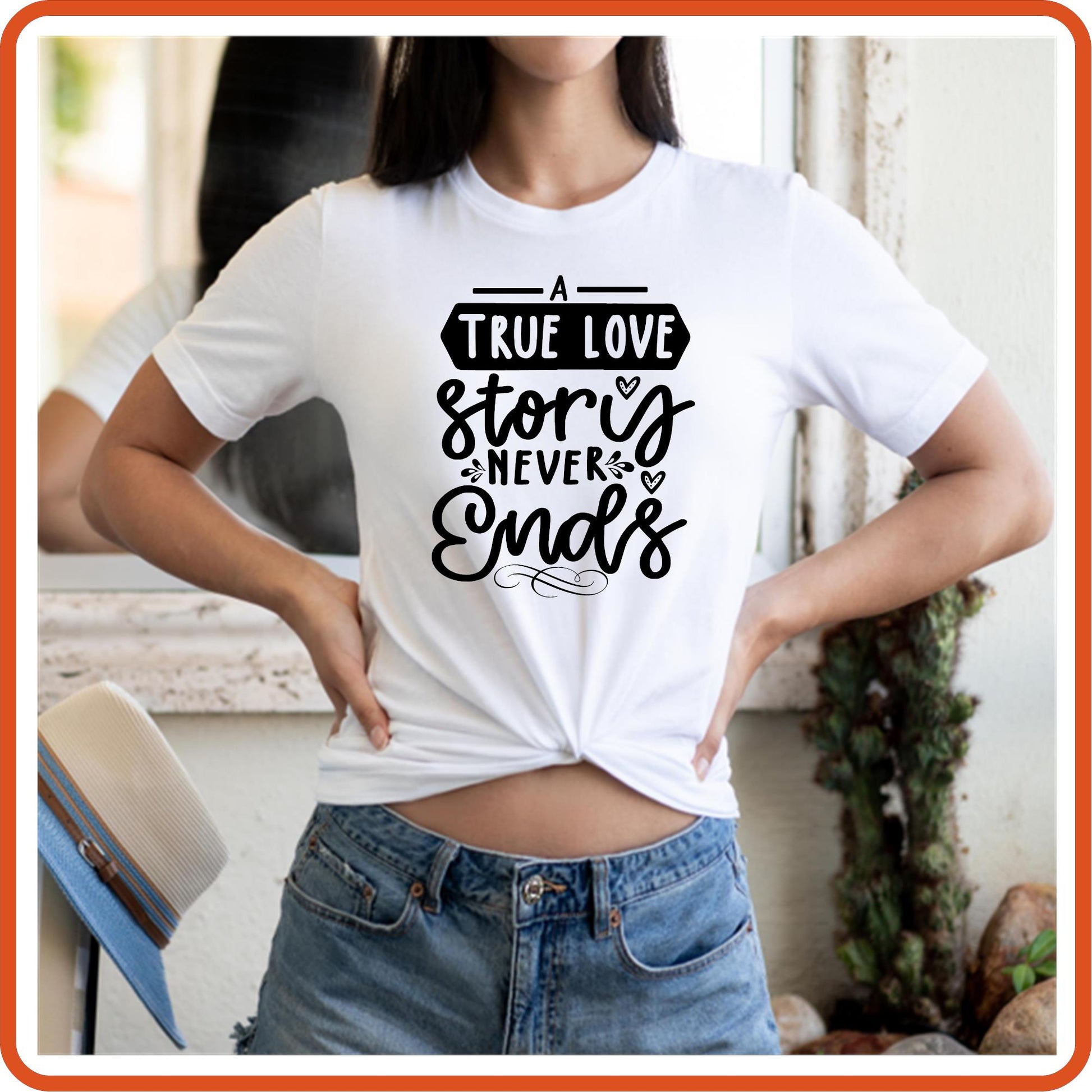 A True Love Story Graphic T shirt | Anniversary Shirt by SEC Apparel - secapparelonline