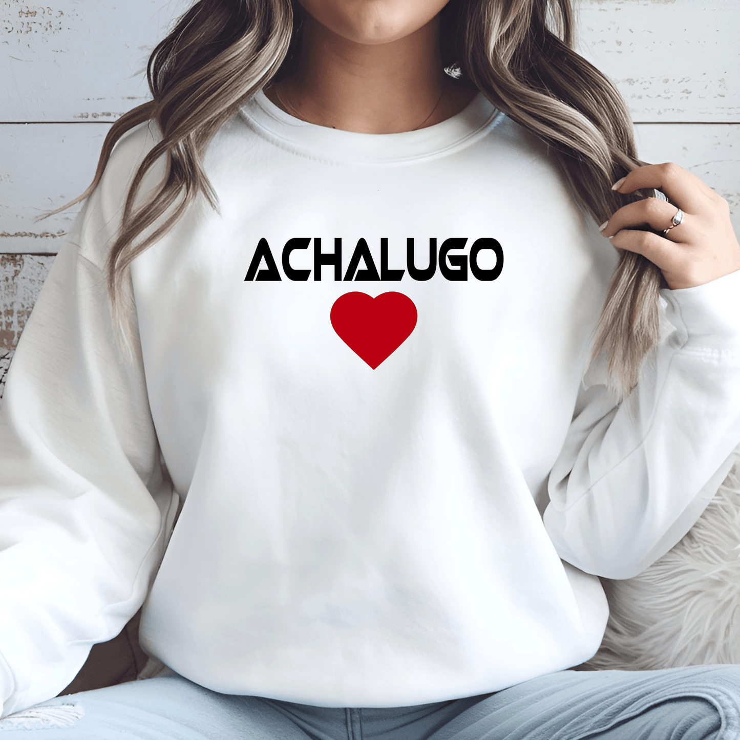 Achalugo Love Nollywood Movies Unisex Shirt & Hoodie Collection – Crew Neck, V - Neck, Sweatshirts - secapparelonline