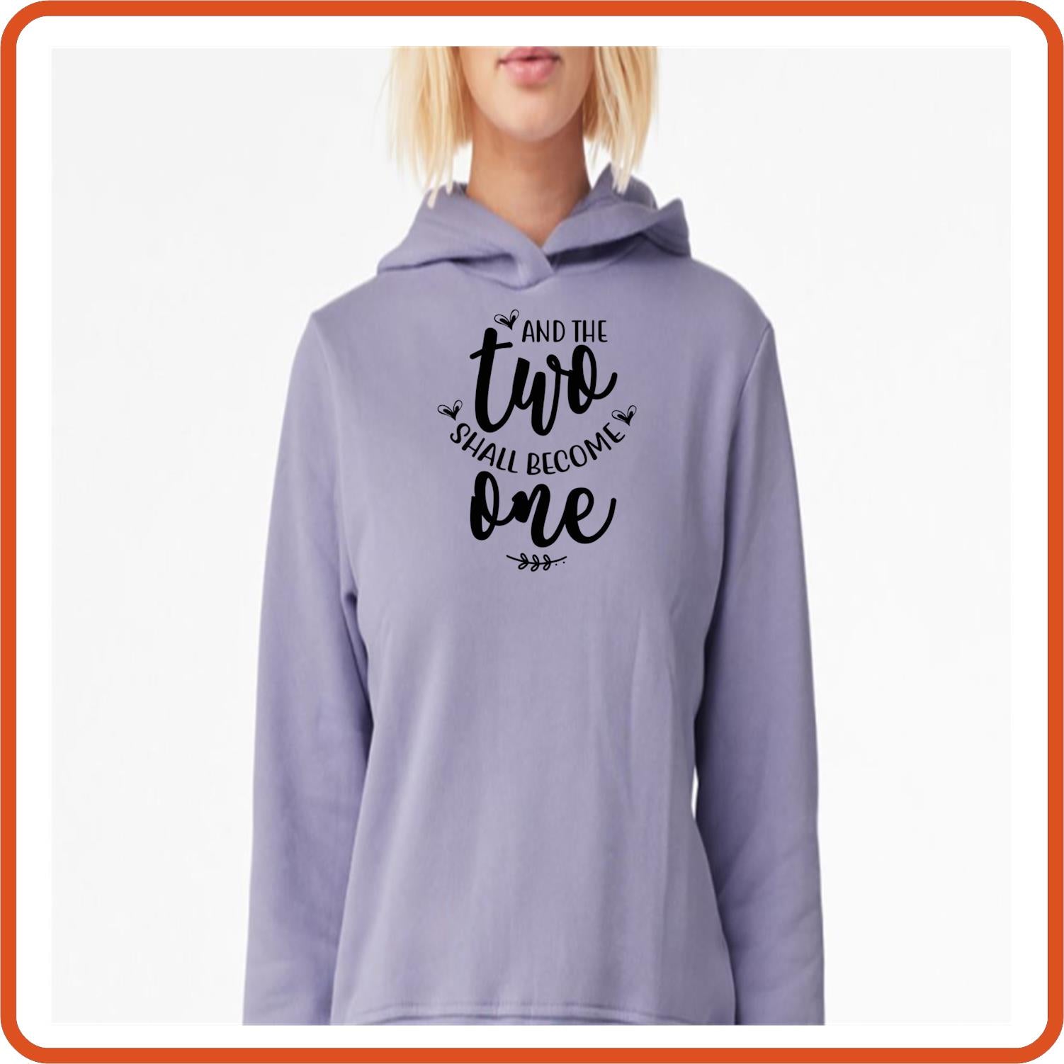 And the Two Shall Become One | Anniversary Iron On Decal Patches by SEC Apparel - secapparelonline