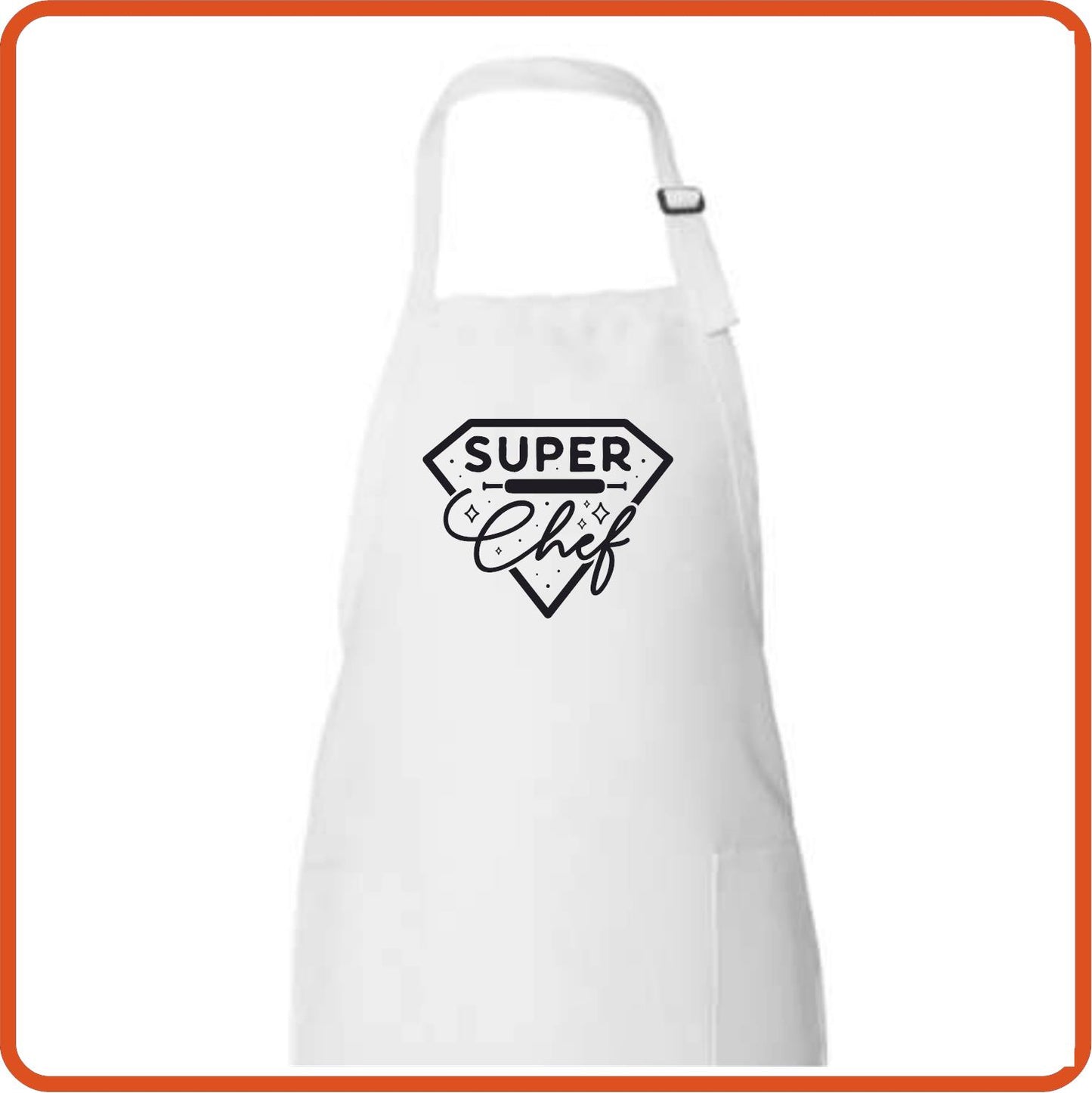 Super Chef Full Length Apron by SEC Apparel