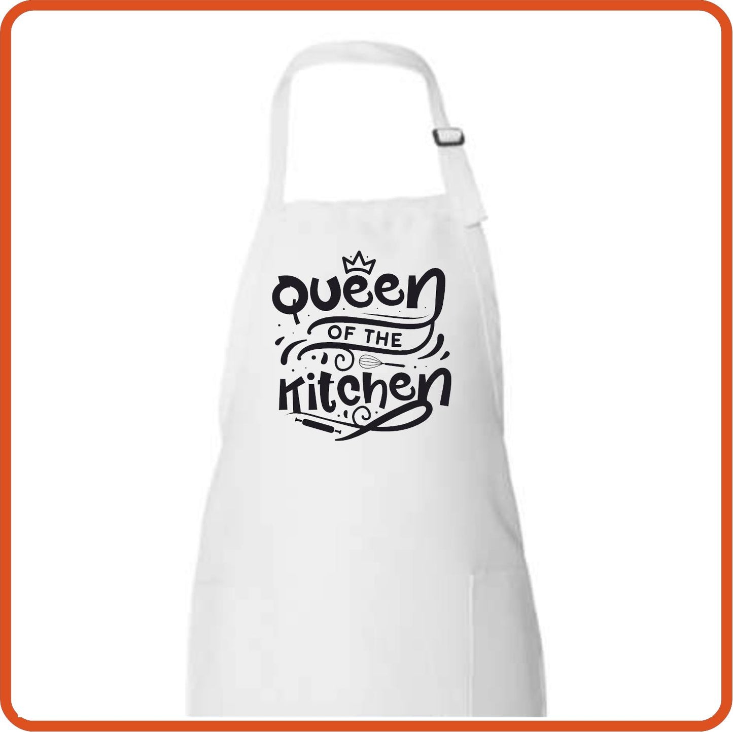 Queen of the Kitchen Full Length Apron by SEC Apparel