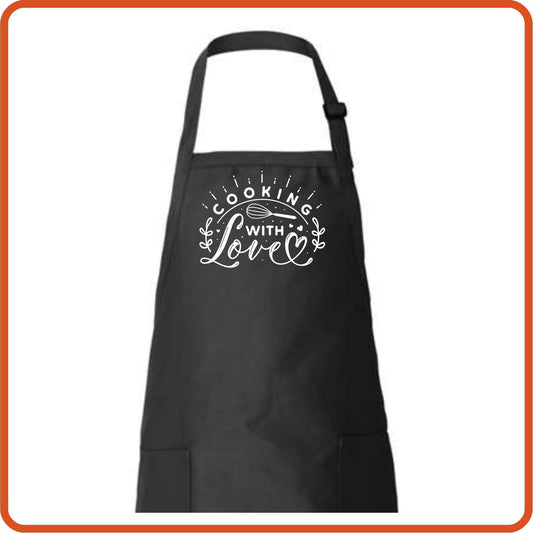 Cooking With Love | Apron by SEC Apparel