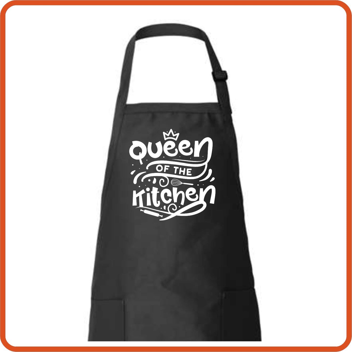 Queen of the Kitchen Full Length Apron by SEC Apparel