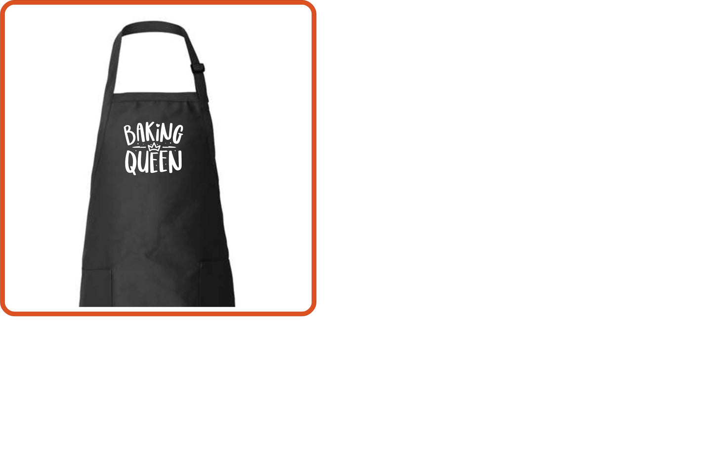 Baking Queen Full Length Apron by SEC Apparel