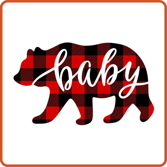 Baby | Bear | Family Iron On Decals Patches by SEC Apparel - secapparelonline
