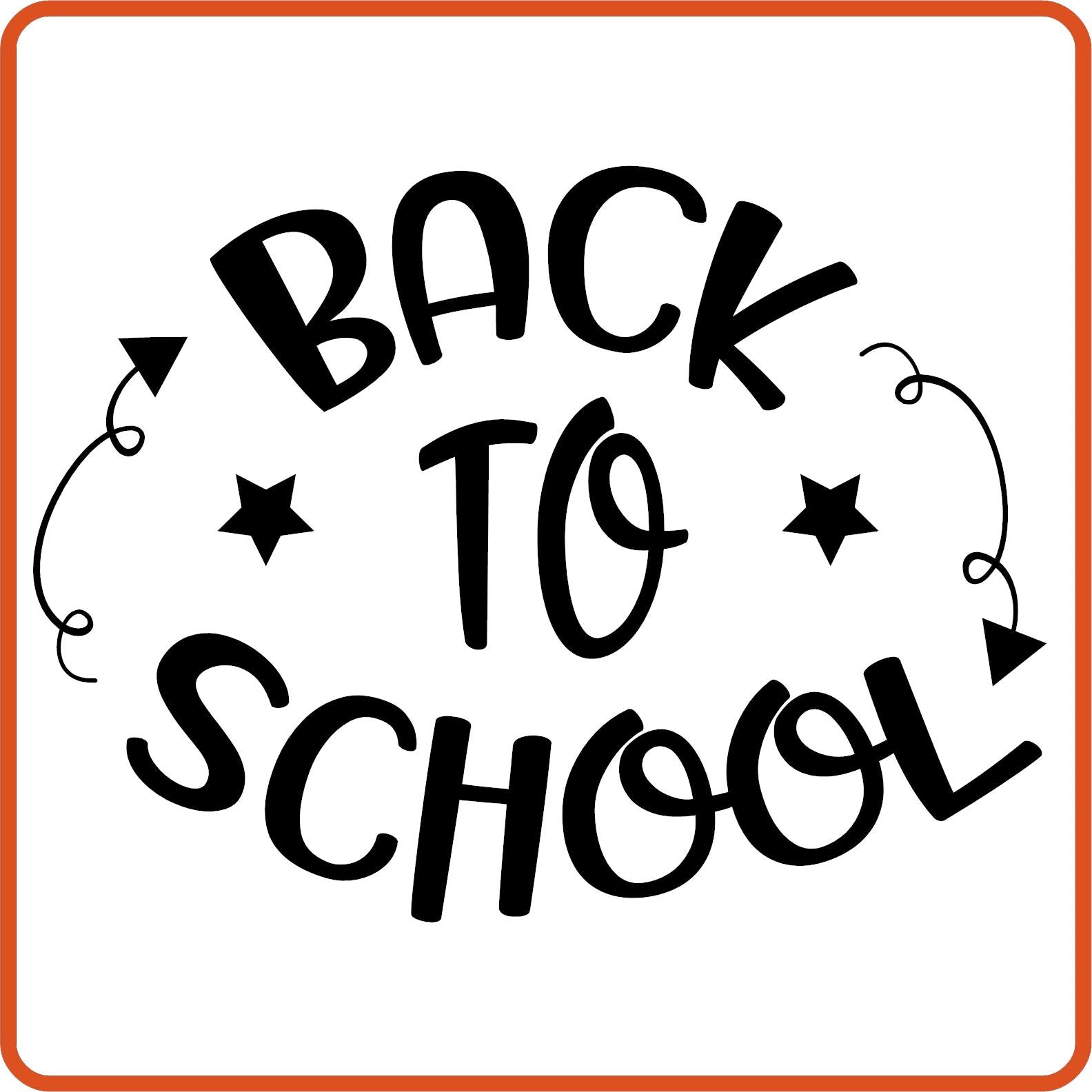 Back to School | Back to School Iron On Decals Patches by SEC Apparel - secapparelonline