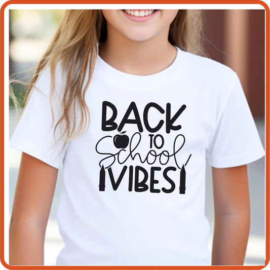 Back to School Vibe | Back to School Shirts | T-Shirts by SEC Apparel