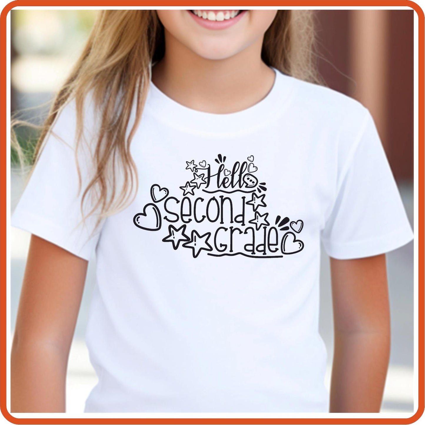 Hello 2nd Grade | Back to School Shirts | T-Shirts by SEC Apparel