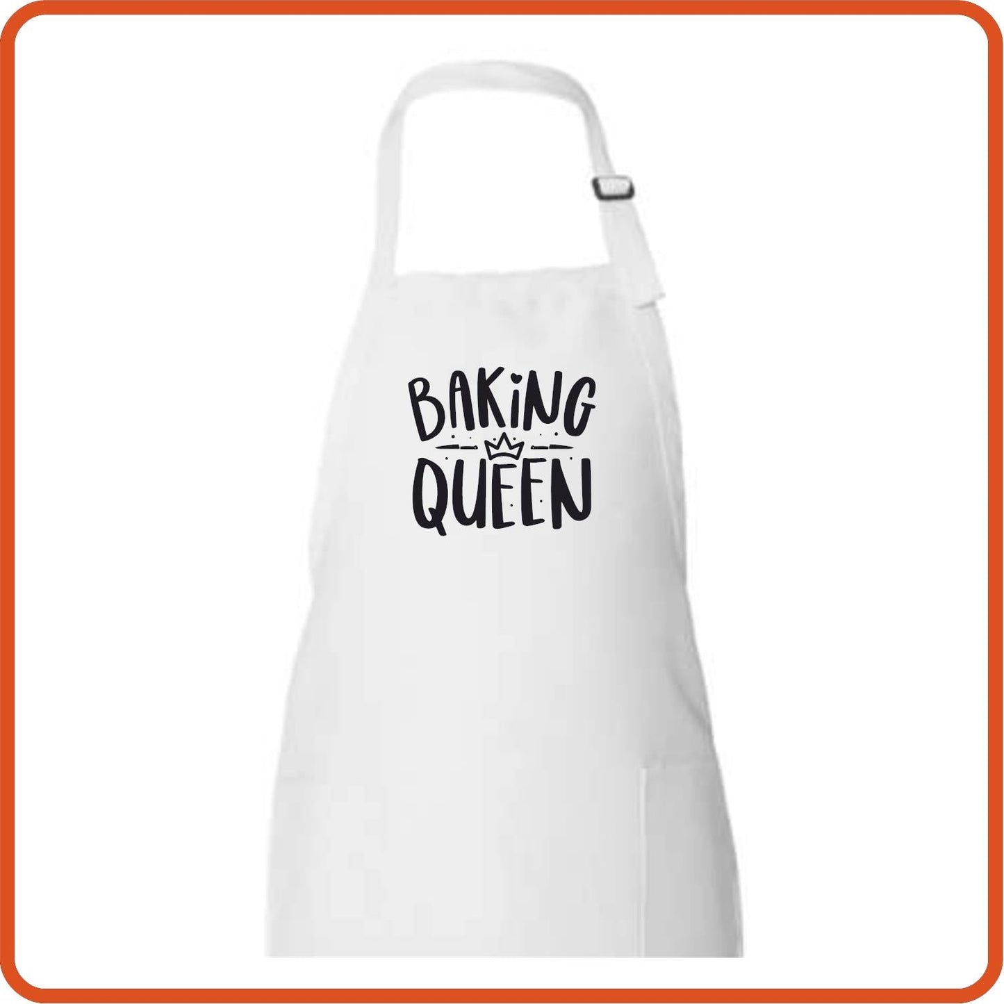 Baking Queen Full Length Apron by SEC Apparel - secapparelonline