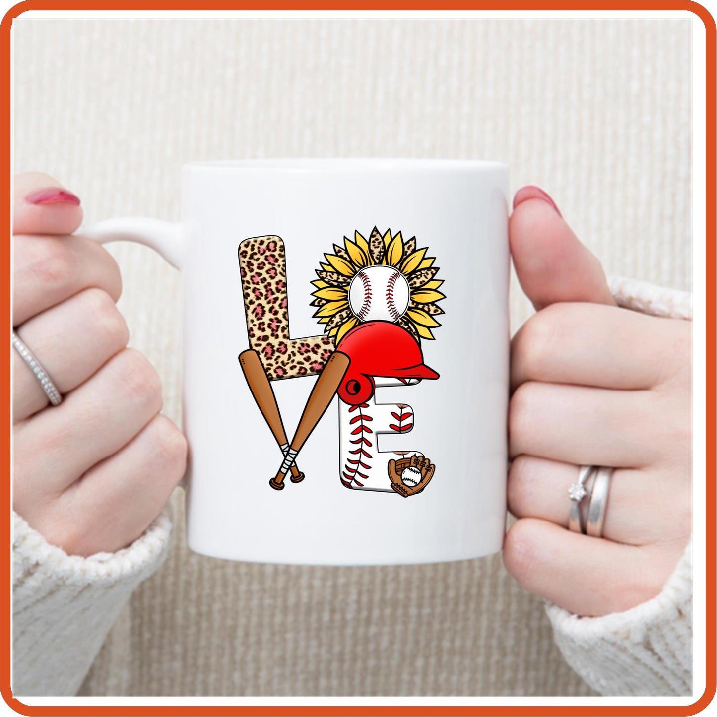 Baseball Fan Mugs - 11oz Coffee Mug | Sport Fan Mugs | Love Baseball - secapparelonline