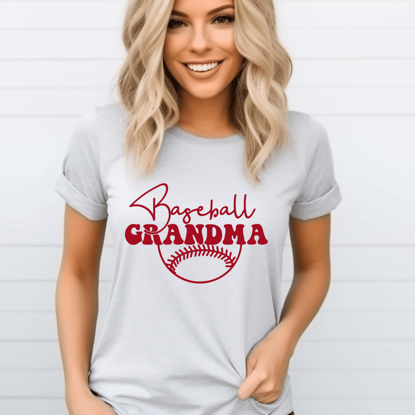 Baseball Grandma Shirt | Crew neck | V Neck| Sweatshirt | Hoodie | SEC Apparel 1 - secapparelonline