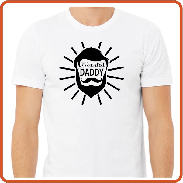 Bearded Dad| Fathers Day Tshirt | SEC Apparel - secapparelonline
